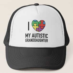 Gorra De Camionero Amo A Mi Abuela Autista