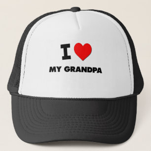 Gorra De Camionero Amo a mi abuelo