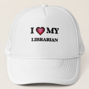 Gorra De Camionero Amo a mi bibliotecario