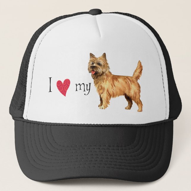 Gorra De Camionero Amo a mi Cairn Terrier (Anverso)