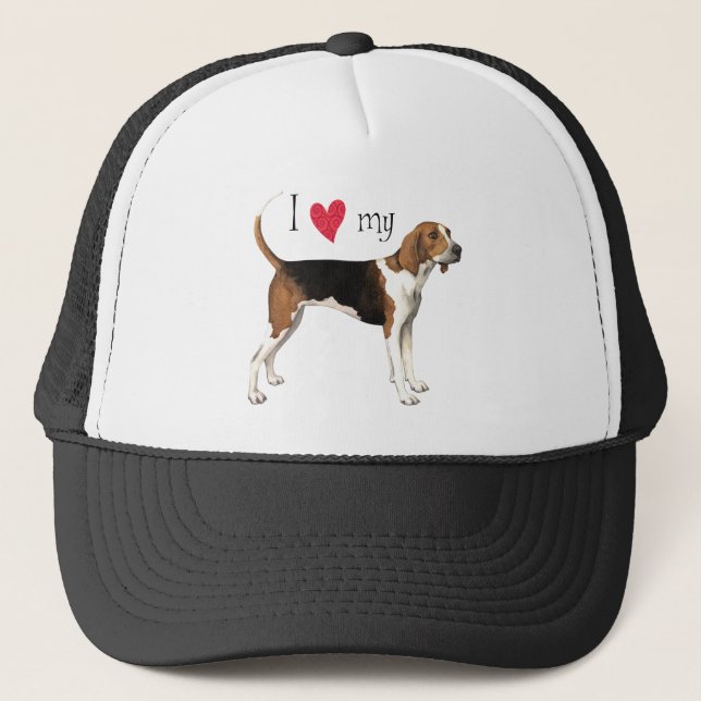 Gorra De Camionero Amo a mi caminante del árbol (Anverso)