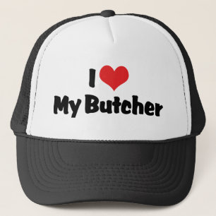 Gorra De Camionero Amo A Mi Carnicero