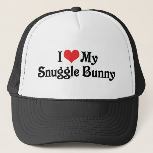 Gorra De Camionero Amo a mi conejito de peluche