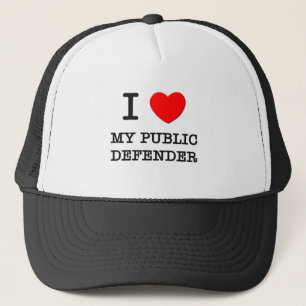 Gorra De Camionero Amo a mi defensor público