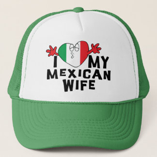 Gorra De Camionero Amo a mi esposa mexicana