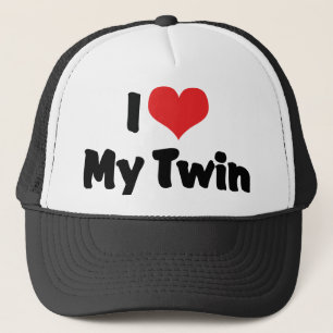 Gorra De Camionero Amo a mi gemelo