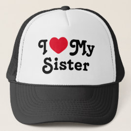Gorra De Camionero Amo a mi hermana
