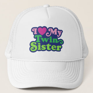 Gorra De Camionero Amo a mi hermana gemela
