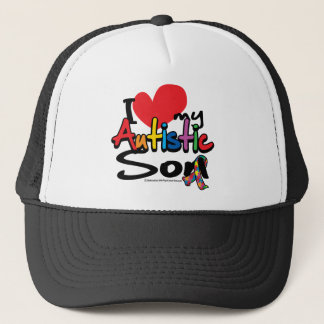 Gorra De Camionero Amo a mi hijo autístico