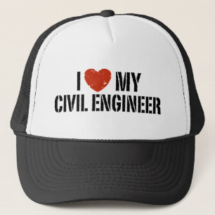 Gorra De Camionero Amo A Mi Ingeniero Civil