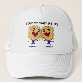 Gorra De Camionero Amo A Mi Loca Hermana