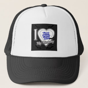Gorra De Camionero Amo A Mi Mamá Con Tu Foto Con Bats