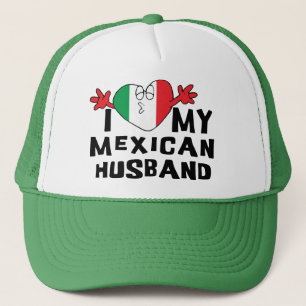 Gorra De Camionero Amo a mi marido mexicano