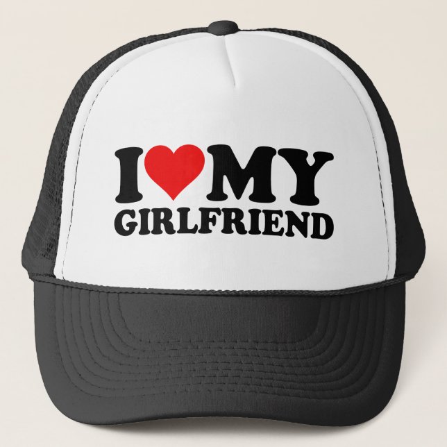 Gorra De Camionero Amo a mi novia 1WH1 (Anverso)