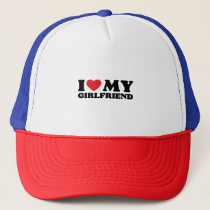 Gorra De Camionero Amo a mi novia clásico