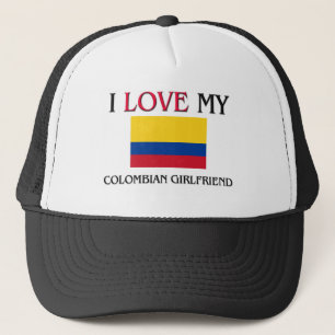 Gorra De Camionero Amo a mi novia colombiana