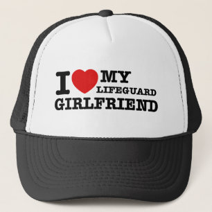 Gorra De Camionero Amo a mi novia del salvavidas
