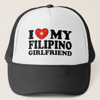 Gorra De Camionero Amo A Mi Novia Filipina