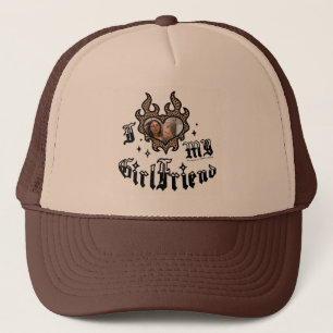 Gorra De Camionero Amo a mi novia - Guepardo - DingusDesign