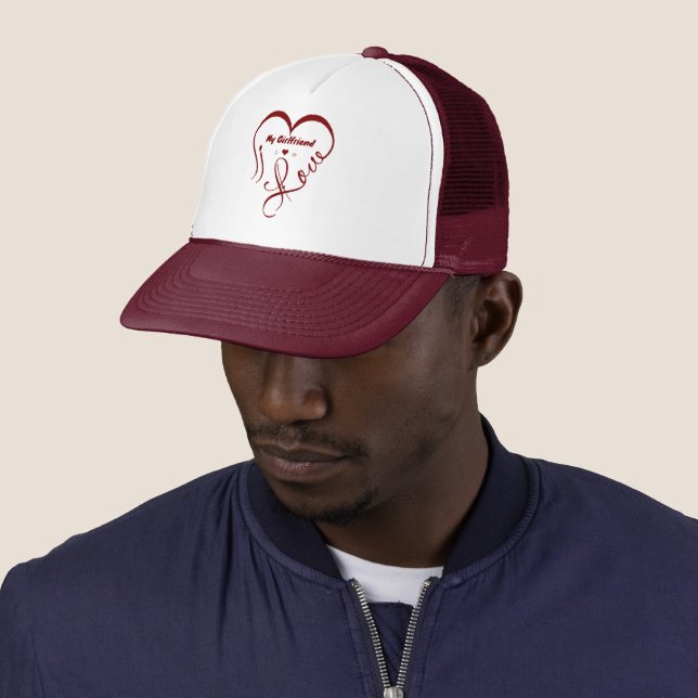 Gorra De Camionero Amo a mi novia - I ♥ Us (In situ)