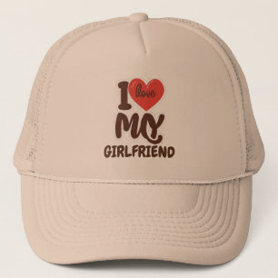 Gorra De Camionero "Amo A Mi Novia".personalizado