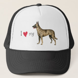Gorra De Camionero Amo a mi Pastor Holandés