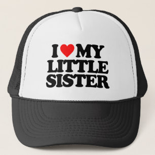 GORRA DE CAMIONERO AMO A MI PEQUEÑA HERMANA