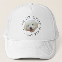 Amo a mi pequeño perro blanco rescatado