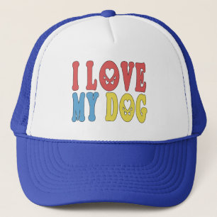 Gorra De Camionero amo a mi perro