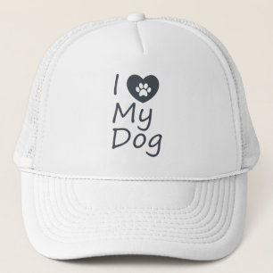 Gorra De Camionero Amo A Mi Perro   Perro Lover
