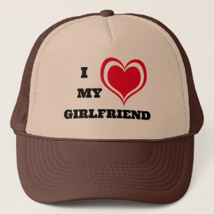 Gorra De Camionero Amo a mi Personalizado novia