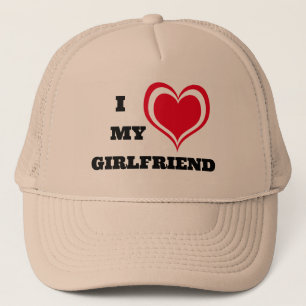 Gorra De Camionero Amo a mi Personalizado novia