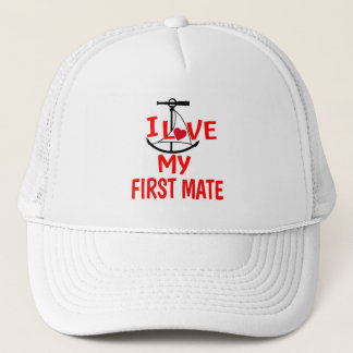 Gorra De Camionero Amo a mi primera dama divertido