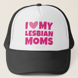 Gorra De Camionero Amo a mis madres lesbianas