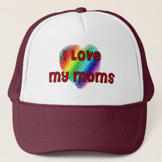 Gorra De Camionero Amo a mis mamáes