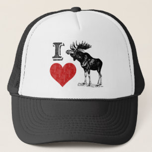 Gorra De Camionero Amo a Moose