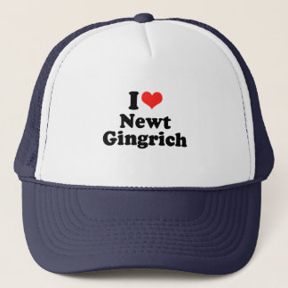 Gorra De Camionero Amo a Newt Gingrich