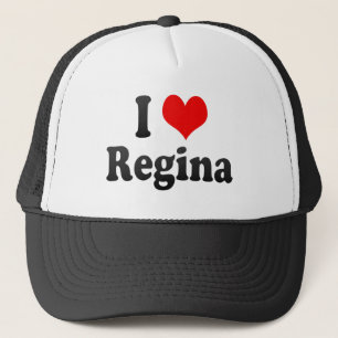 Gorra De Camionero Amo a Regina, Canadá