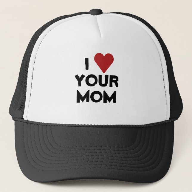 GORRA DE CAMIONERO AMO A SU MAMÁ (Anverso)