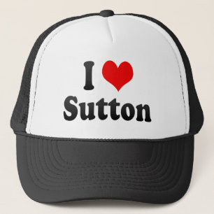 Gorra De Camionero Amo a Sutton, Reino Unido