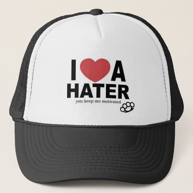 GORRA DE CAMIONERO AMO A UN ENEMIGO (Anverso)