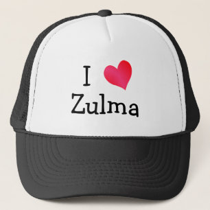 Gorra De Camionero Amo a Zulma