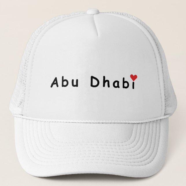 Gorra De Camionero Amo Abu Dhabi (Anverso)