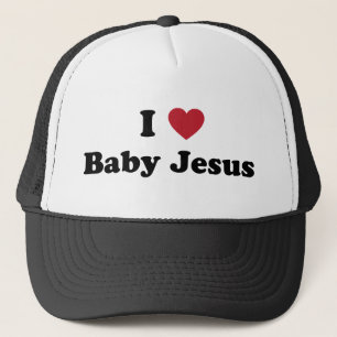 Gorra De Camionero Amo al bebé Jesús