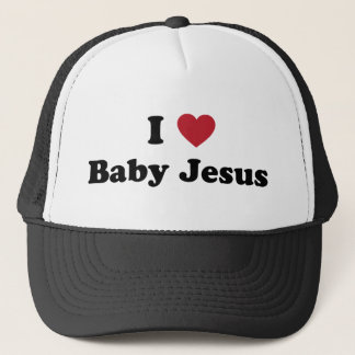 Gorra De Camionero Amo al bebé Jesús