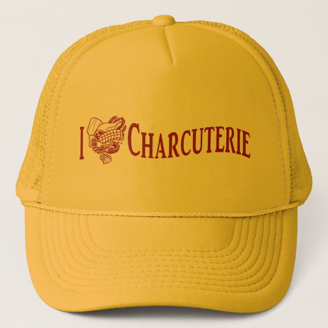 Gorra De Camionero Amo al Charcuterie (Anverso)