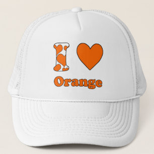 Gorra De Camionero Amo al Naranja
