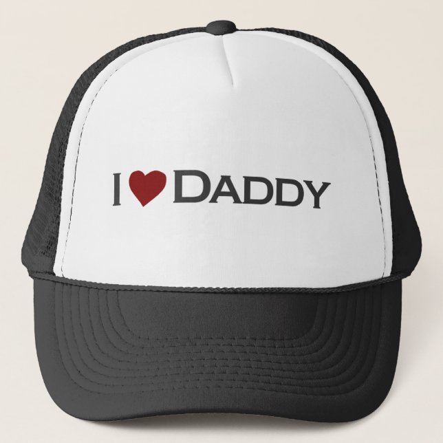 Gorra De Camionero Amo al papá (Anverso)