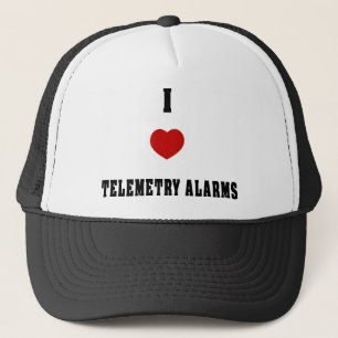 Gorra De Camionero Amo alarmas de la telemetría