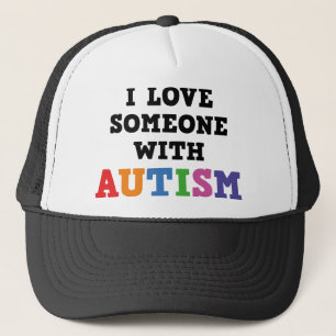 Gorra De Camionero Amo alguien con autismo